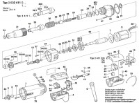 Bosch 0 602 411 111 ---- Screwdriver Spare Parts